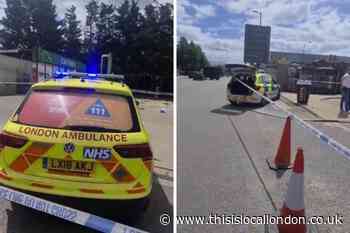 Double stabbing at Abbey Road petrol station at Park Royal