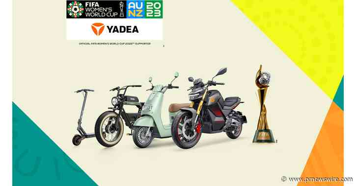 Yadea представлена в качестве спонсора чемпионата мира по футболу среди женщин 2023