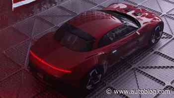 Fisker teases Ronin GT four-door before August 3 investor day