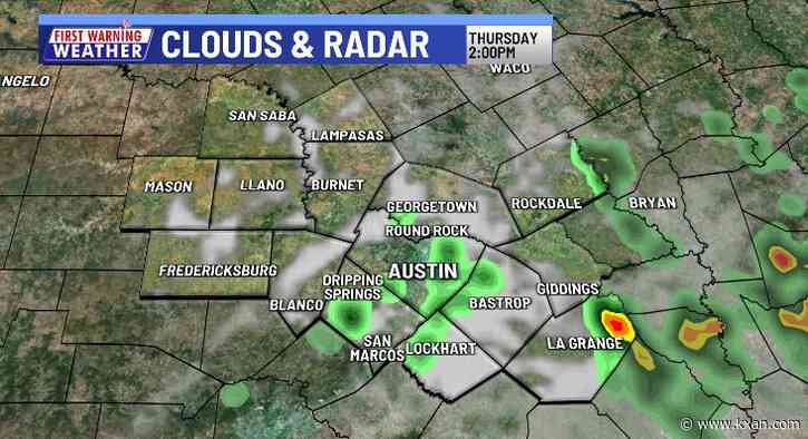 Scattered storms today ahead of triple digit heat