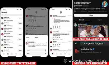 Meta Threads review: DailyMail.com tests Zuckerberg's new app differs from Twitter