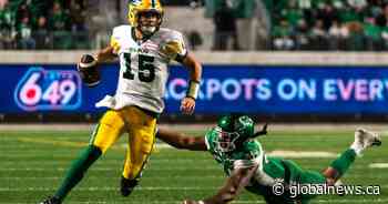 Elks look to right their ship on the road against the Riders