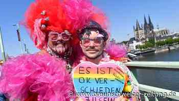 Köln am CSD-Wochenende im Zeichen des Regenbogens