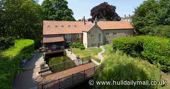 Former mill in North Cave is now stunning home with gorgeous fishing stream in grounds
