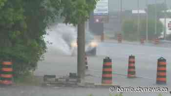 Severe thunderstorms roll through Simcoe County, Muskoka
