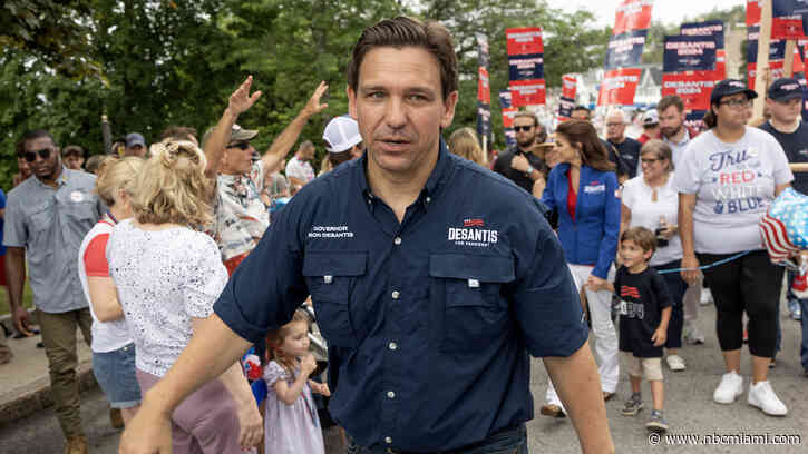 Florida Gov. DeSantis defends anti-LGBTQ video shared by his campaign