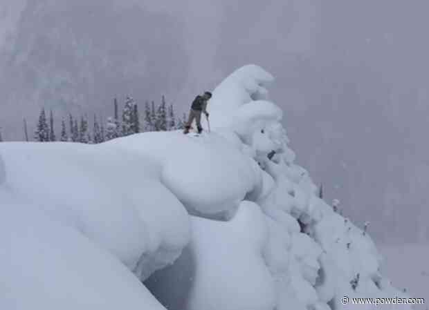 Kye Petersen Descends Powdery Pillow Field With Confidence