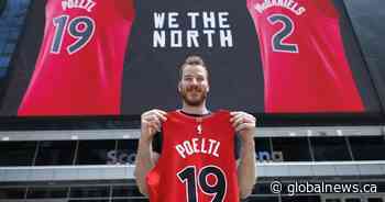 Poeltl and McDaniels officially sign with Raptors