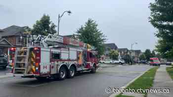 Man charged in death of 80-year-old roommate pulled from Brampton basement fire