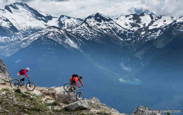 Mountain Biker Drops Whistler's Iconic 'Top Of The World' Trail