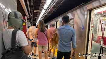Man in life-threatening condition after being stabbed on TTC subway near Eglinton station