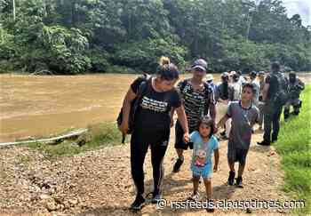 Thousands of migrants press through dangerous jungle in hope of reaching US-Mexico border