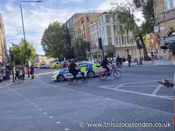 Three rushed to hospital  after major Camden Road crash