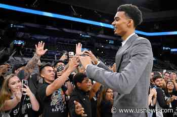 Britney Spears Says Wembanyama's Security Struck Her in Las Vegas, Spurs Rookie Says He Was Grabbed