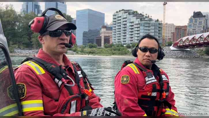 Calgary Fire Department urges precautions on city waterways to prevent injuries or drownings
