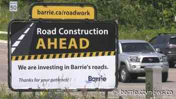 Crews begin work on Bayview Drive in Barrie to improve traffic flow