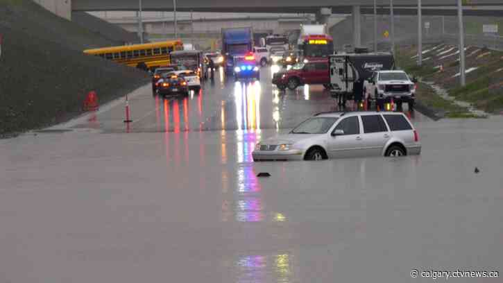 Flash flooding in northwest as Calgary gets walloped by weather again