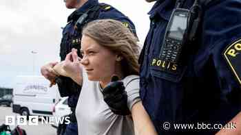 Sweden charges Greta Thunberg for blockading oil port