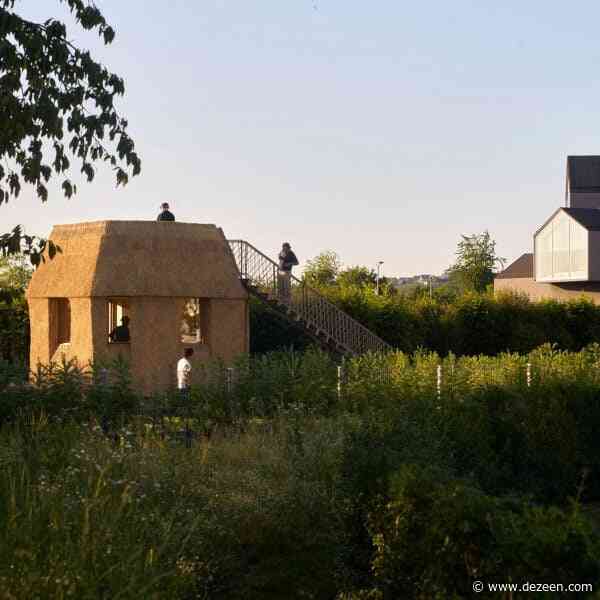 Tsuyoshi Tane uses wood and thatch to create garden house at Vitra Campus