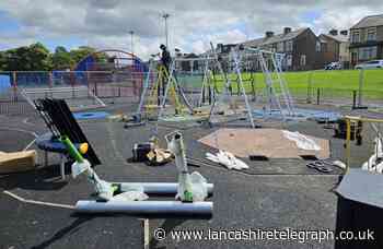Work begins on vandalised park playground in Nelson