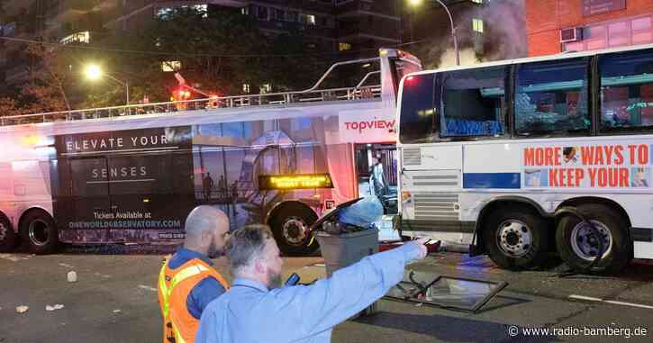 Verletzte nach Unfall mit zwei Bussen in New York