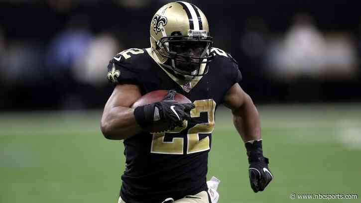 Mark Ingram leaves the playing field for the TV studio