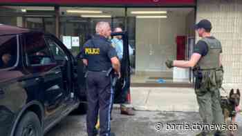 Armed bank robbery in Orillia