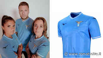 Lazio, le foto della nuova maglia che celebra lo scudetto '73/'74