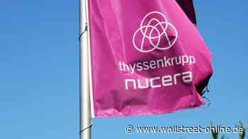 Größter Wasserstoff-IPO : Bärenstarkes Debüt: Nucera am ersten Tag mit Kursplus von über 13 Prozent