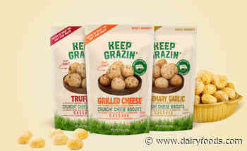 Keep Grazin’ introduces crunchy cheese biscuits made with artisan cheese