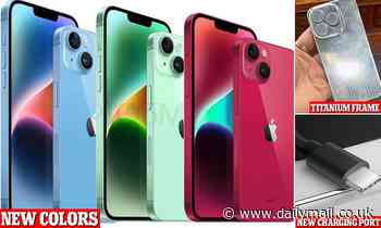 All the rumored Apple iPhone 15 changes and new features