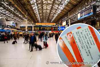 What London railway ticket offices are proposed for closure?