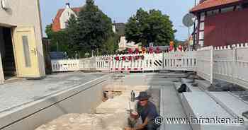 Forchheim: "Archäologisches Fenster" nimmt Gestalt an - tiefe Einblicke in Geschichte der Stadt