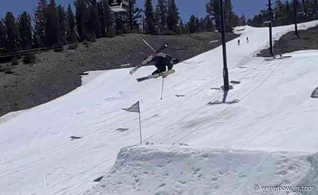 Tanner Hall Laces Perfect Cork 360 At Mammoth Mountain