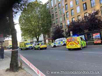 Man fighting for his life after crash in Camden Road