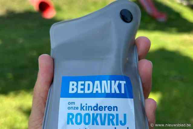 2.500 draagbare asbakjes voor een rookvrijere stad