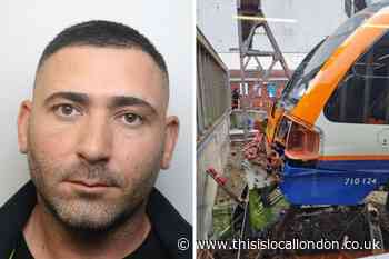 Driver who derailed Overground train at Enfield Town jailed