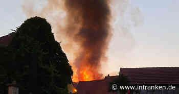 Mehrere Feuer in Kleinlangheim: Polizei nimmt Verdächtigen fest