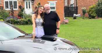 Teenager taken to prom in Mustang by surgeon who saved her life with heart transplant