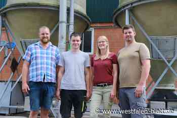 Selfie-Videos im Schweinestall: Stemweder Junglandwirte zeigen ihren Alltag