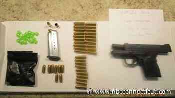 Routine traffic stop in Wallingford leads to drug and weapons arrest