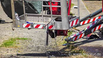 Tödlicher Stromschlag: Arbeiter gerät in Unterfranken mit Kran an Stromleitung