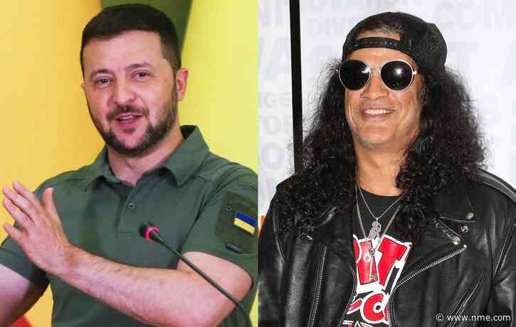 Ukrainian President Zelensky says listening to AC/DC and Guns N’ Roses helped him during war