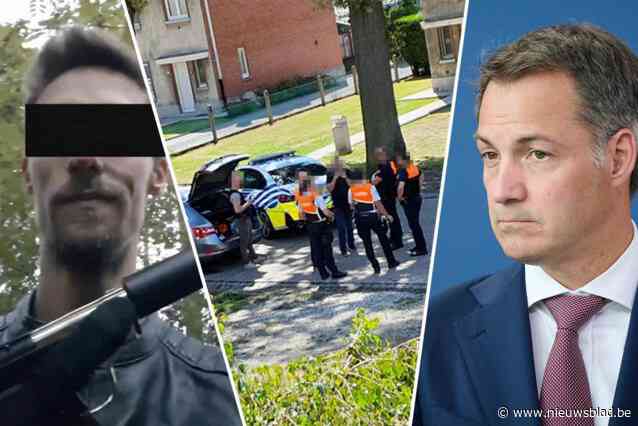 “Geen bijzonderheden” aangetroffen tijdens huiszoeking bij opgepakte ex-militair die De Croo met de dood bedreigde, veiligheidszone opgeheven