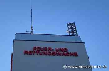 FW Minden: Eingeklemmte Möwe befreit