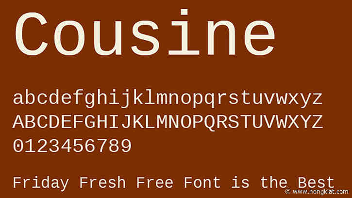 20 Free Monospace Fonts to Download