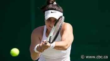Andreescu outlasts Kalinina to reach 3rd round at Wimbledon for 1st time