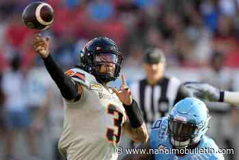 B.C. Lions look for spark after first loss of season to Toronto Argonauts