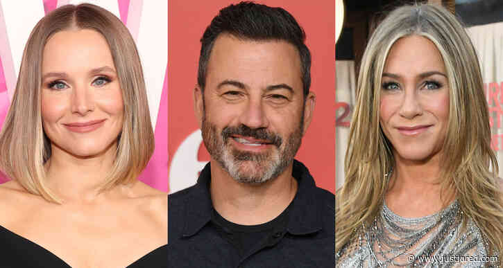 Kristen Bell Shares Photos From Star-Studded Dinner in Idaho Including Jimmy Kimmel, Jennifer Aniston, & More!
