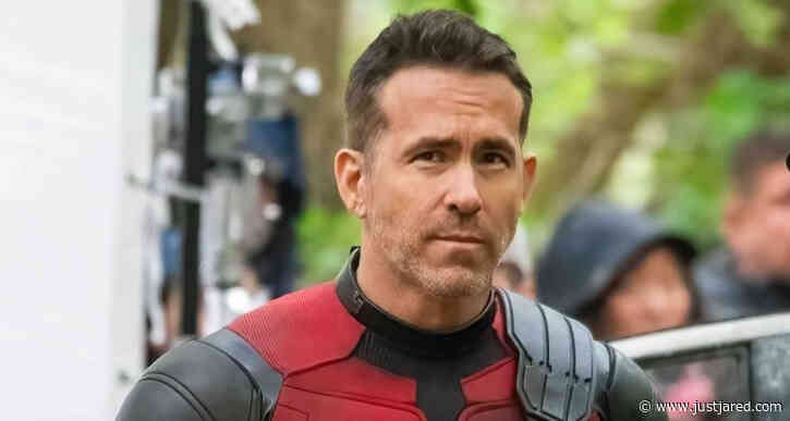 Ryan Reynolds Seen in Costume for First Time on Set of 'Deadpool 3' in London!